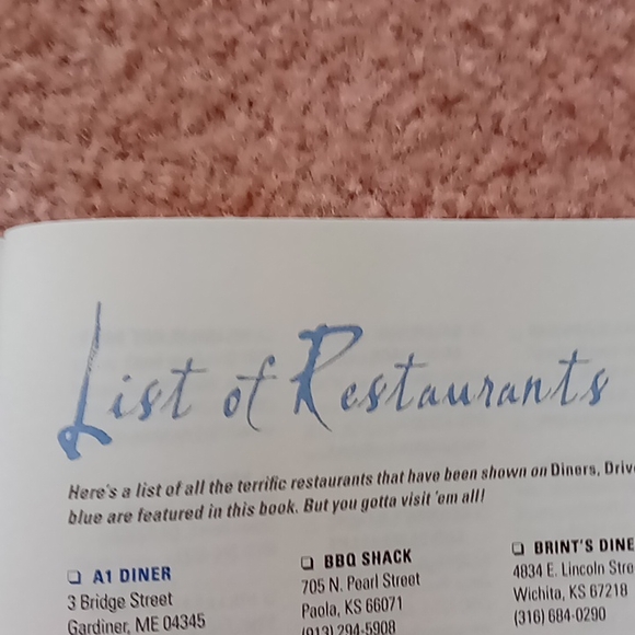 Diners Drive-ins and Dives Cookbook - Picture 8 of 9